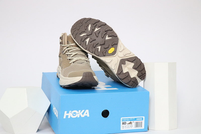 Hoka Anacapa Hiking Shoes - Sustainable Waterproof Trail Sneakers