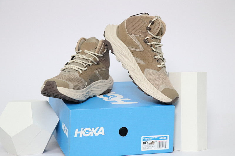 Hoka Anacapa Hiking Shoes - Sustainable Waterproof Trail Sneakers